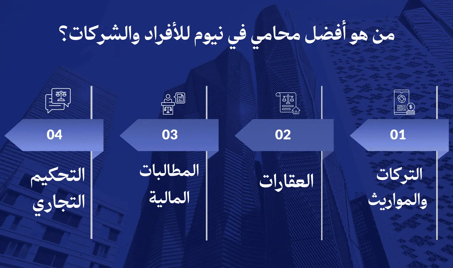 افضل محامي في نيوم للأفراد والشركات